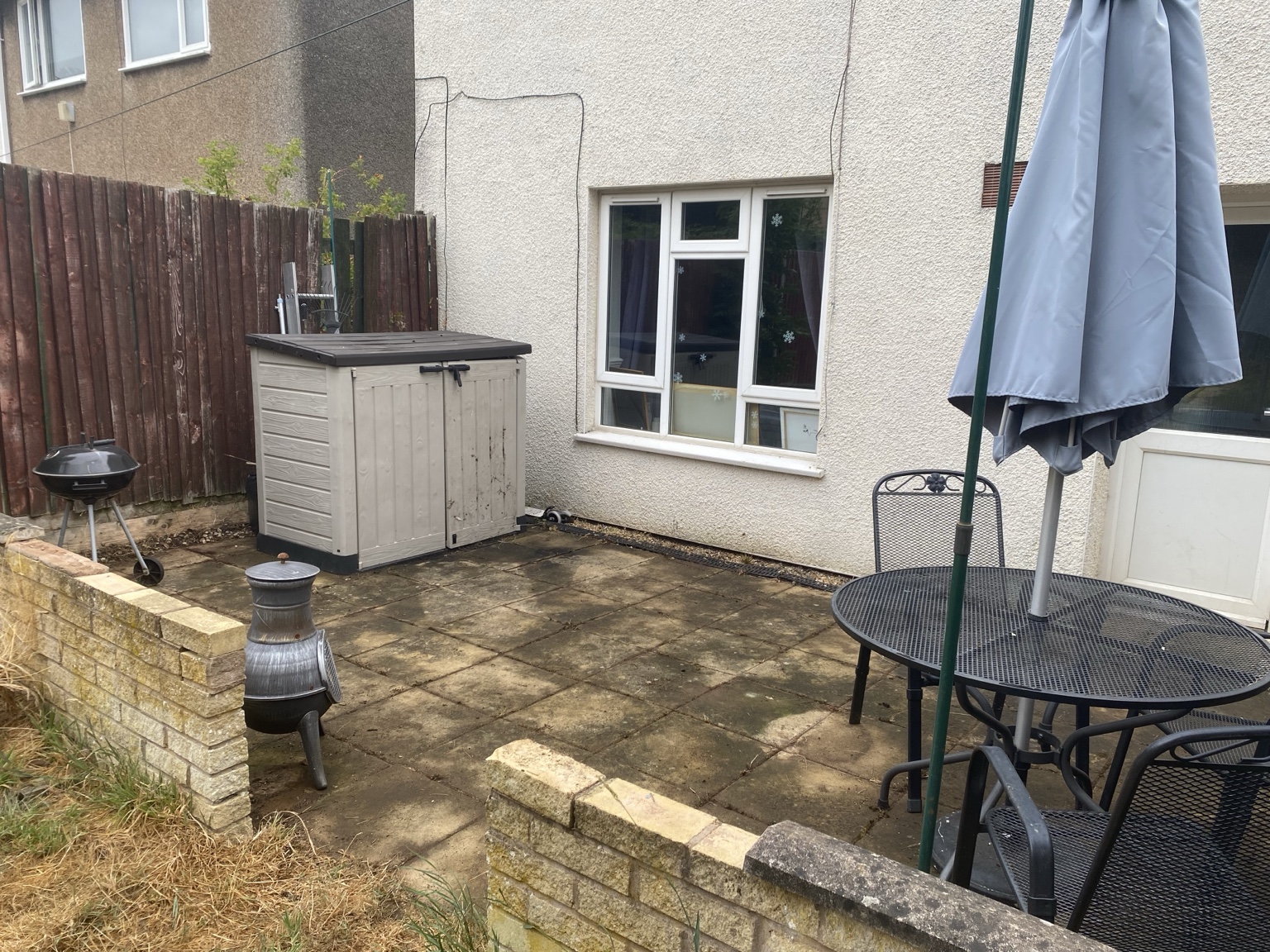 Garden after practical help